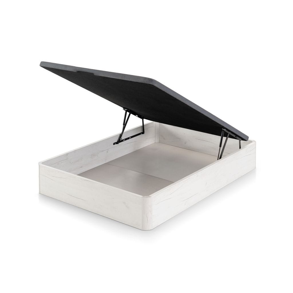 Canapé abatible Congo de madera reforzada hidrófuga de 30mm, arcón de 32,5cm y montaje incluido - Imagen 3