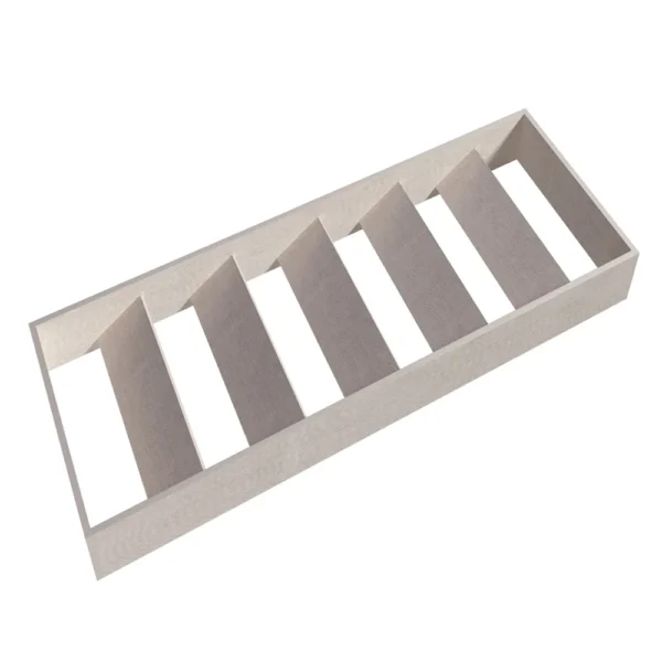 Canapé barato abatible de madera tapizado en tela 3D con sistema de apertura Finger In y kit de almacenaje de zapatos
