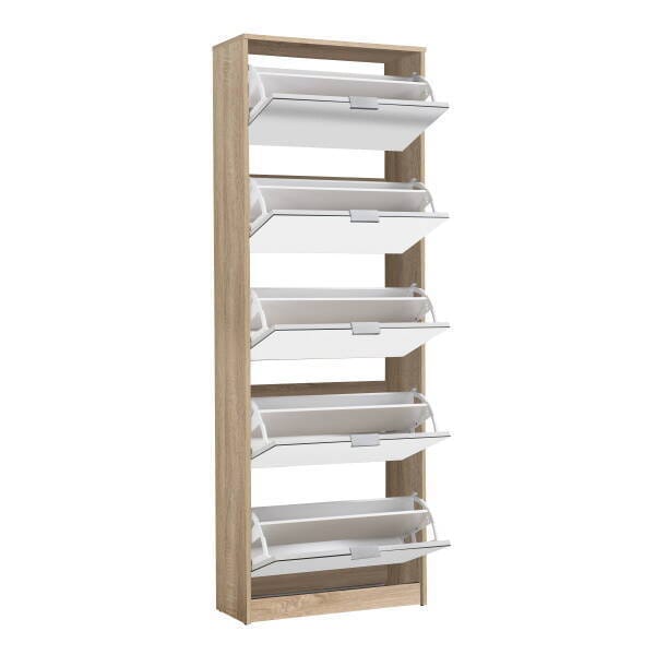 Mueble Zapatero 5 Puertas con Espejo Hugo - Imagen 2