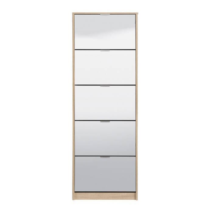 Mueble Zapatero 5 Puertas con Espejo Hugo - Imagen 3