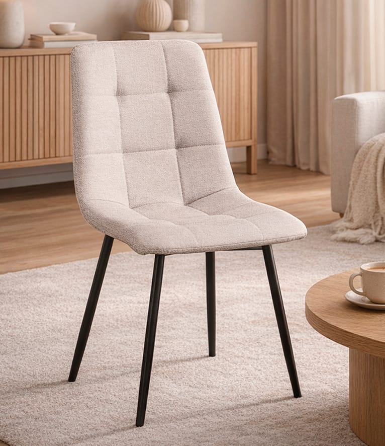Juego de 6 sillas de diseño moderno Fender