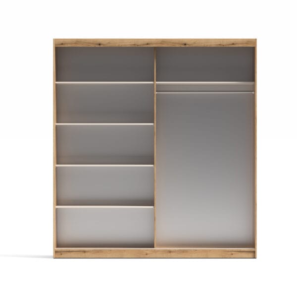 Armario de gran capacidad Inova 2 Puertas Correderas con espejo - Imagen 3