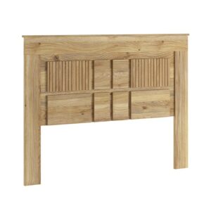 Dormitorio moderno con el cabecero matrimonial Rapid de 160 cm tapizado en tela Mauvella-rayas.