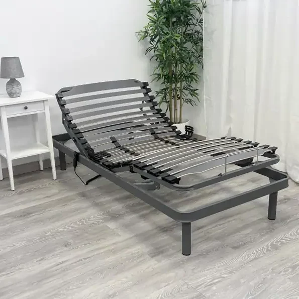 Cama eléctrica reclinable con somier articulado, ideal para mejorar el descanso y comprar cama eléctrica reclinable online.