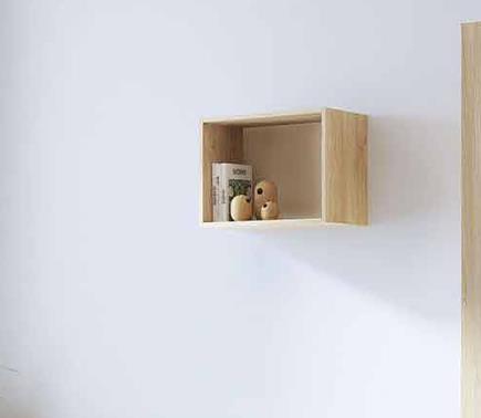 Estantería Cubo Donald de diseño moderno en color Andersen, perfecta para organizar libros y objetos decorativos en el salón.