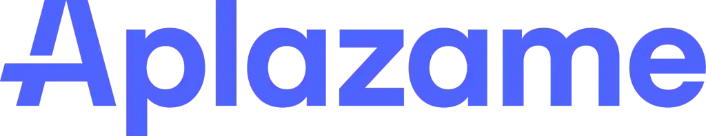 Logo Aplazame azul, método de pago para comprar colchón a plazos con Aplazame