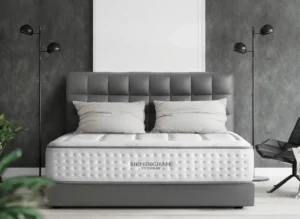 Colchón Premium Birmingham Titan en Ambiente minimalista de habitación de lujo