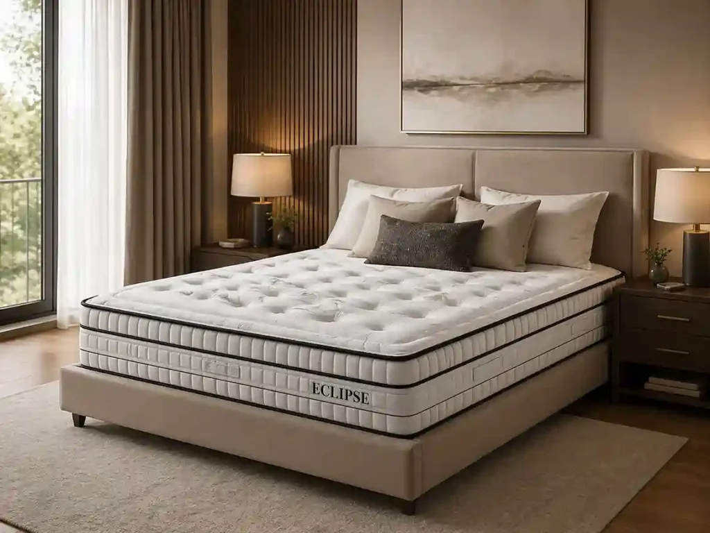 Colchón premium transpirable con muelles ensacados