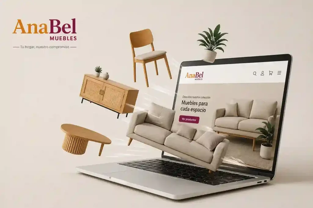 Anabel Muebles en venta online de mobiliario para el hogar, una de las tiendas de muebles online destacadas de España