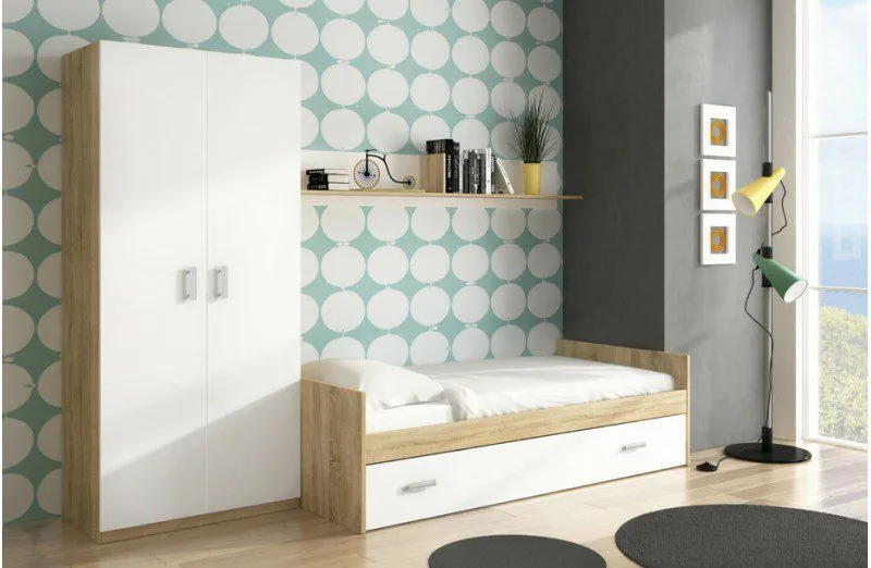 Dormitorios juveniles con armario y decoración