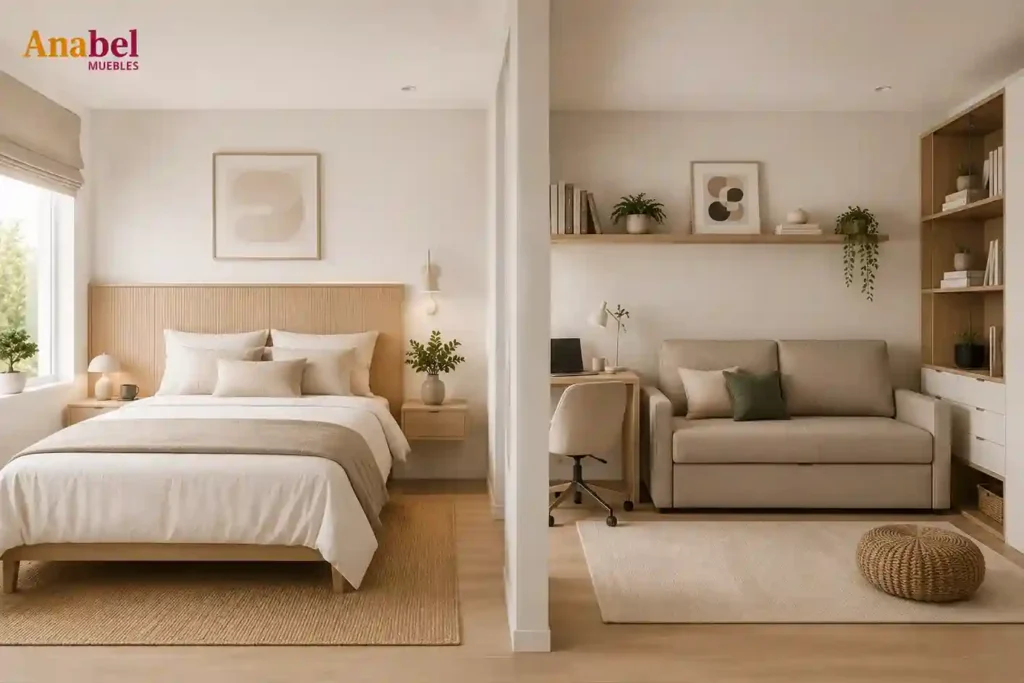 cabeceros de cama y sofás cama para espacios reducidos con estilo minimalista cálido en tendencia 2026
