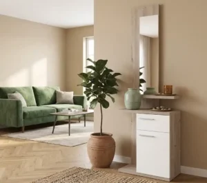 Comprar recibidores online con estilo minimalista para entradas elegantes