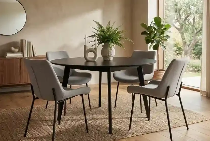 Visita la categoría conjunto de mesa y silla para amueblar tu comedor con estilo único moderno