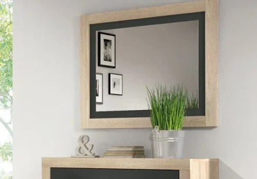 Espejos decorativos con marco de madera y en diversos estilos para el hogar