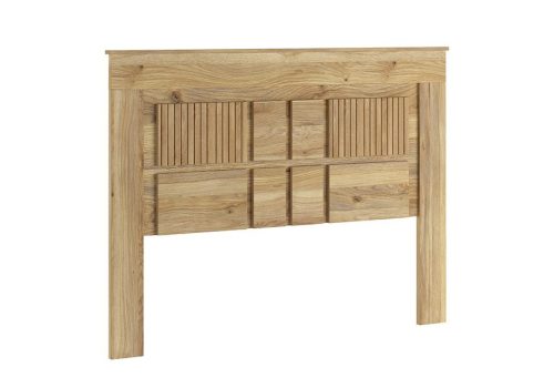 Dormitorio moderno con el cabecero matrimonial Rapid de 160 cm tapizado en tela Mauvella-rayas.