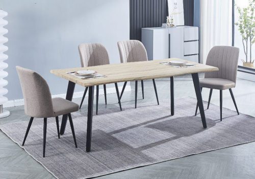 Conjunto de Mesa Regatta + 4 Sillas Rory