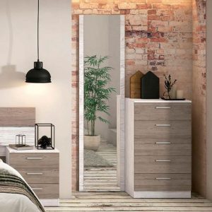 Espejo mural con luna Monika