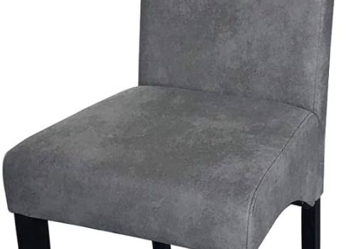 Pack de 2 sillas Lisboa para comedor, tapizadas en tela jarama con patas de madera, ideales para crear un ambiente elegante y confortable.