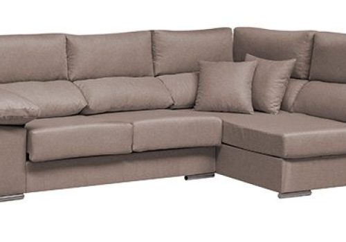 Sofá rinconera Goya con asientos extraíbles y respaldos reclinables, ideal para mejorar la comodidad de tu hogar.